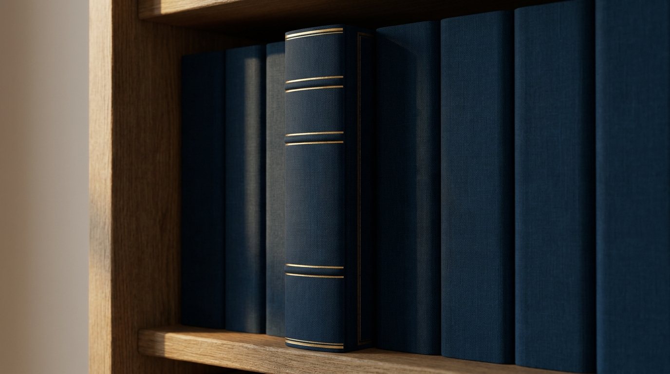 Aufgeschlagener Ordner mit nummerierten Registerblättern auf einem Schreibtisch